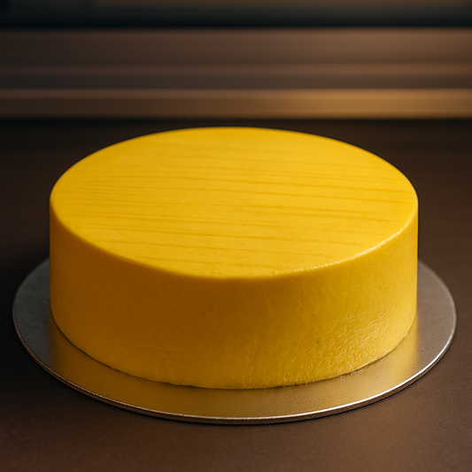 Mango Lemon Mousse Cake