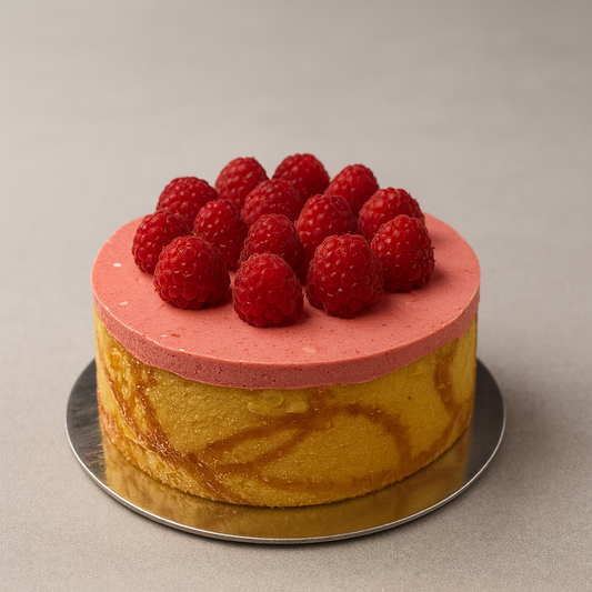 Raspberry Mousse Cake